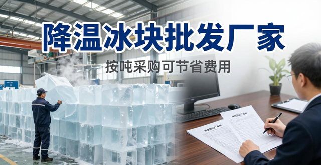 舟山降温冰块批发厂家 良臣制冰厂直供